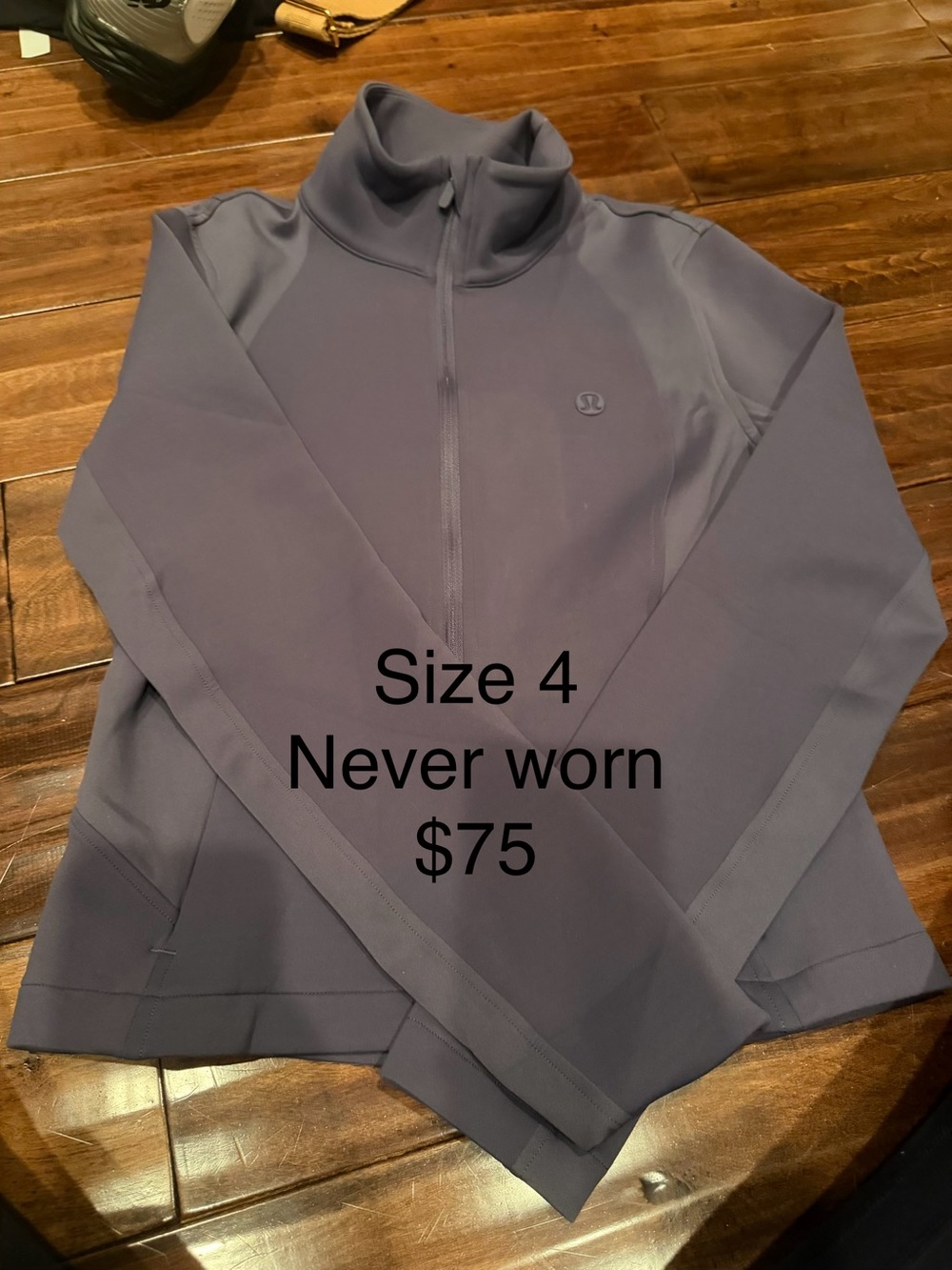 lululemon athletica Zip-Up Jacket in Slate Blue